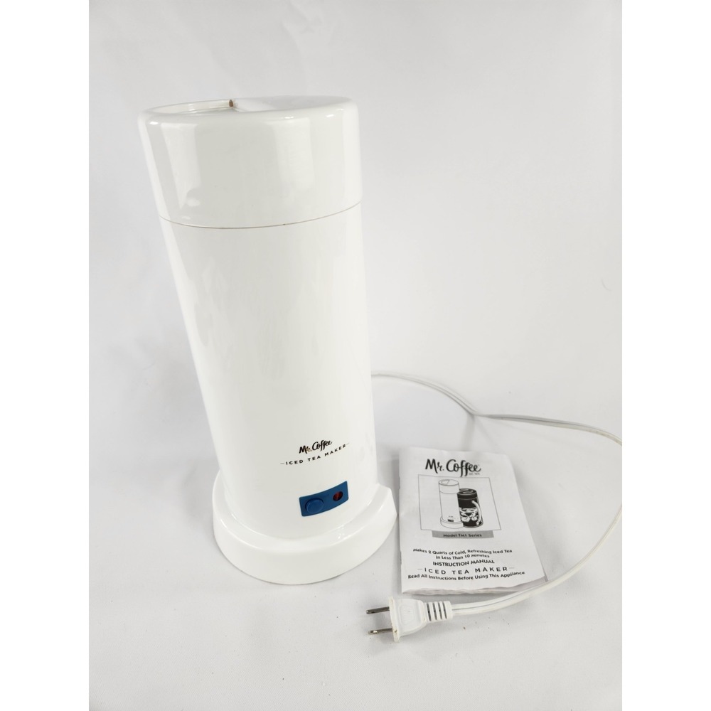 Mr. Coffee TM1 Iced Tea Maker Brewer Base Only 2 Qt Blue Replacement -No PITCHER
